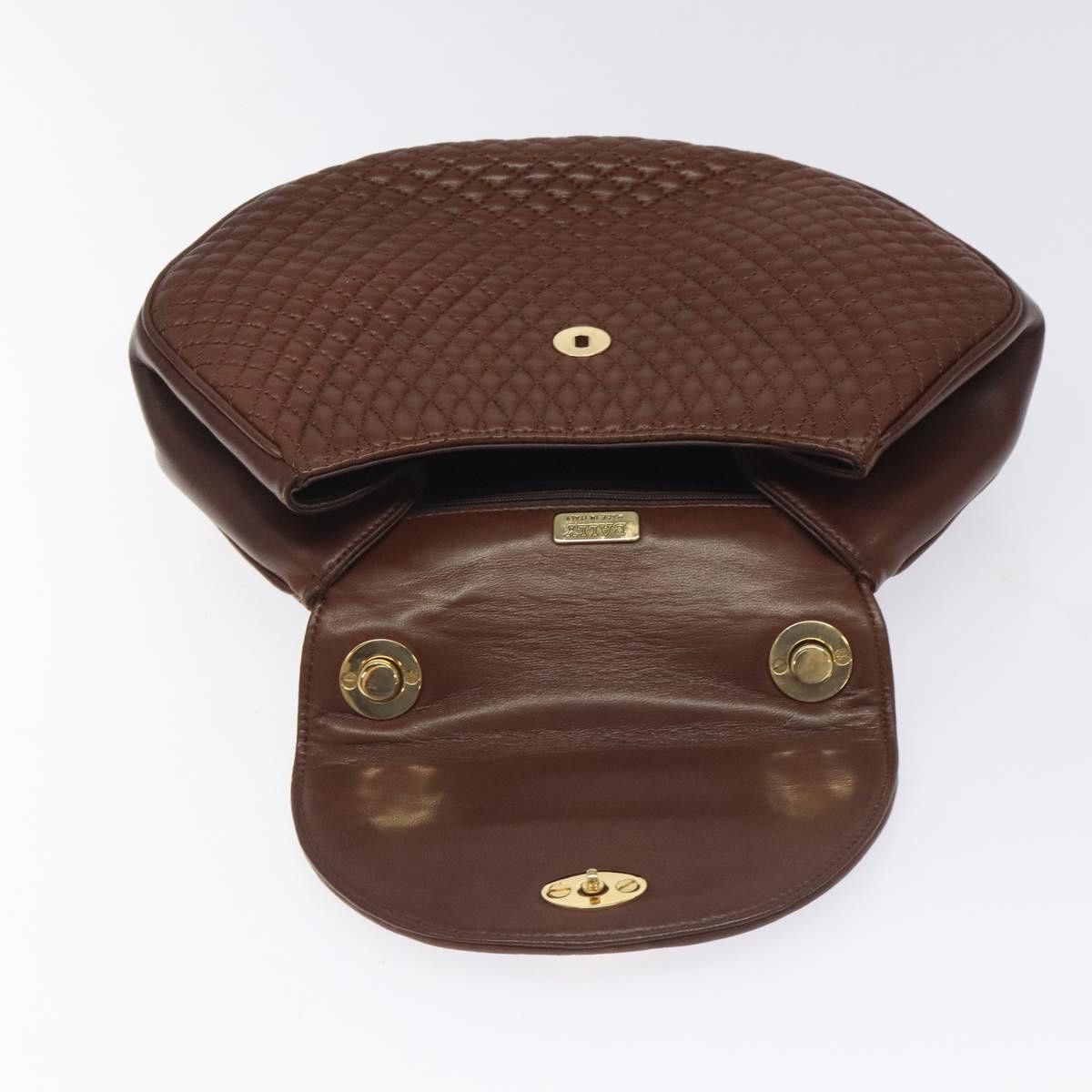 Bally Brown Leather Handbag (Pre-Owned) Size ONE SIZE - 18 Thumbnail