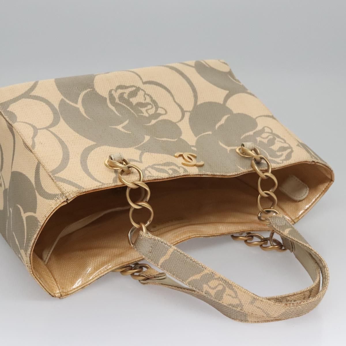Chanel Camellia Beige Wood Shoulder Bag (Pre-Owned) Size ONE SIZE - 5 Thumbnail