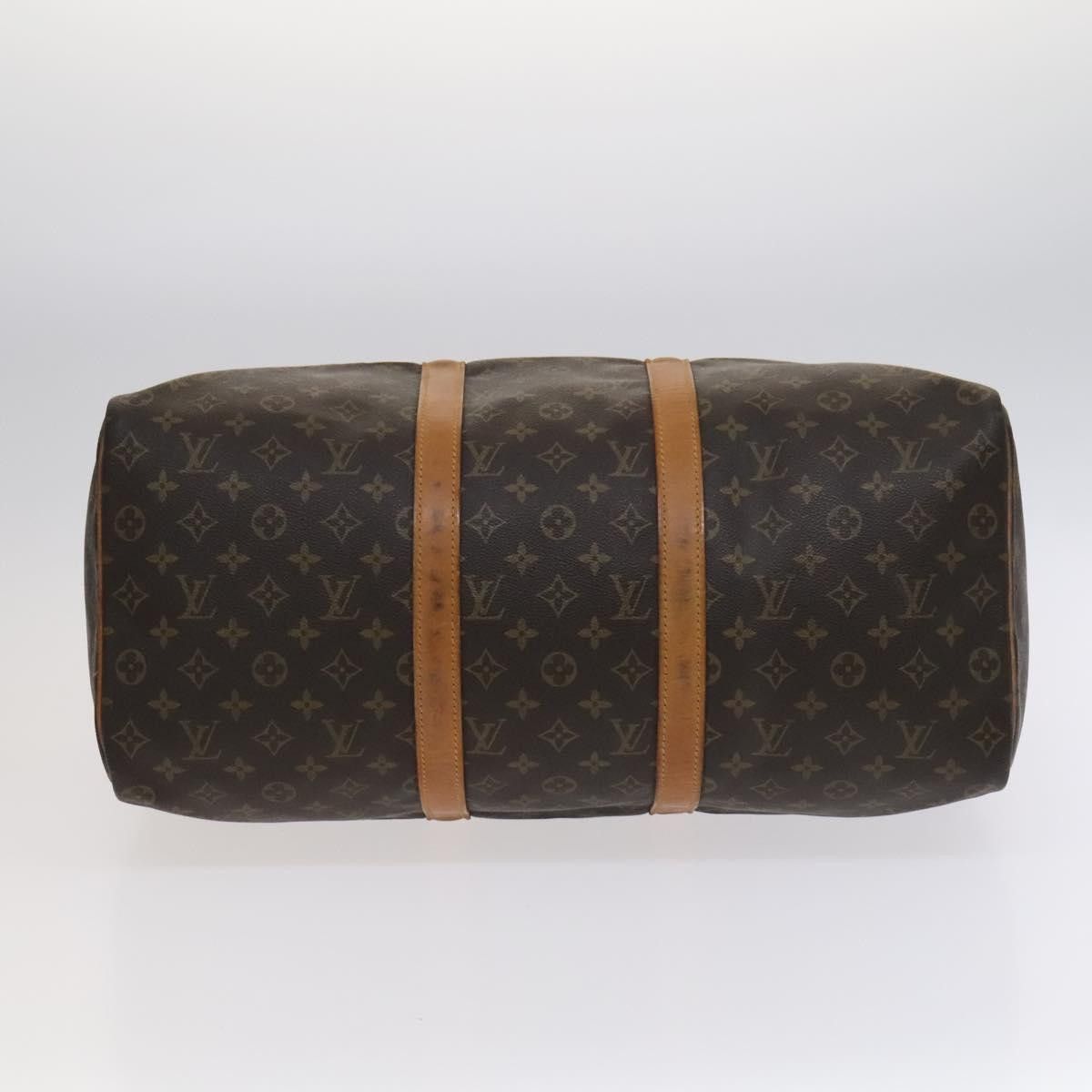 Louis Vuitton Keepall 50 Blue Canvas Travel Bag (Pre-Owned) Size ONE SIZE - 8 Thumbnail