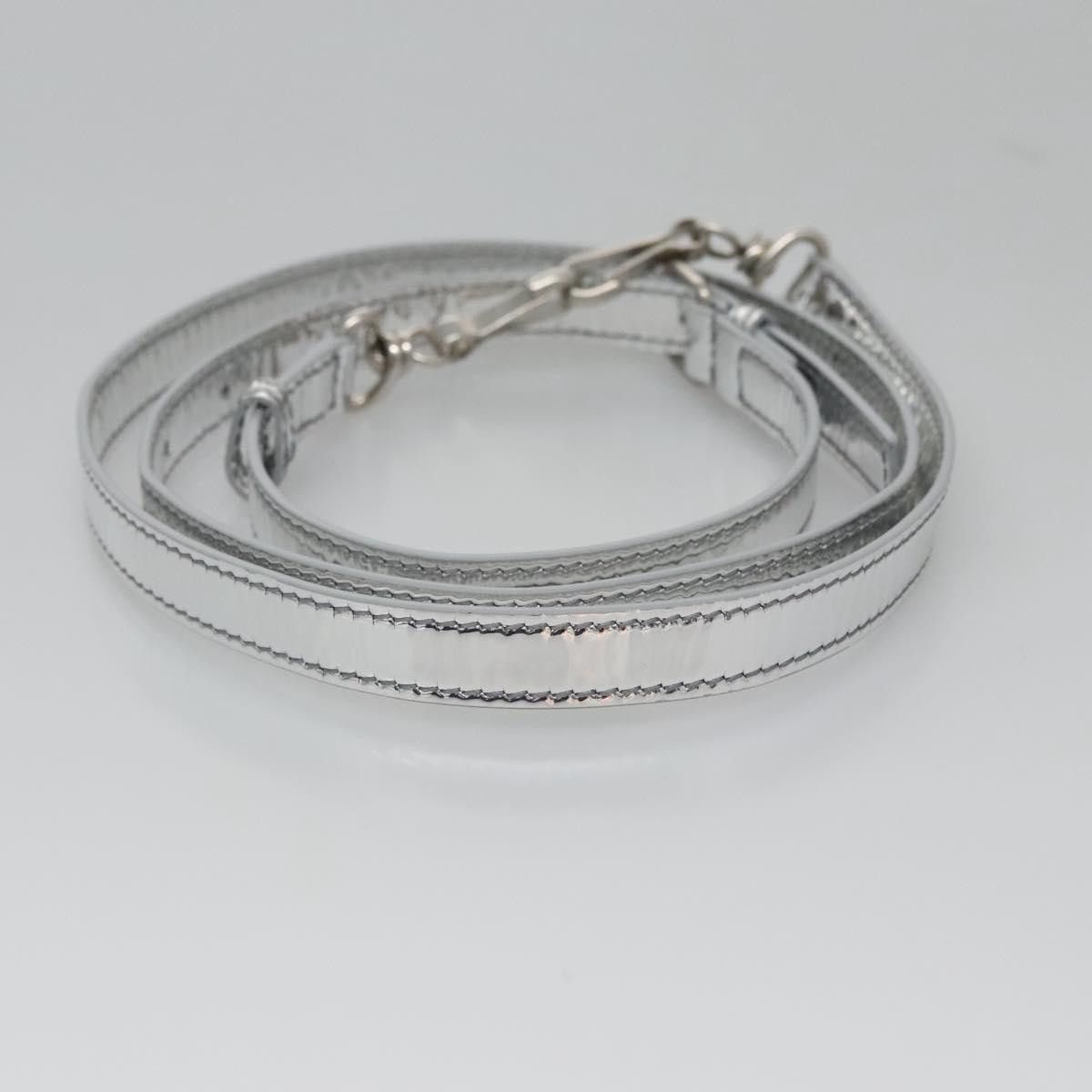 Balenciaga Silver Patent Leather Clutch Bag (Pre-Owned) Size ONE SIZE - 17 Thumbnail