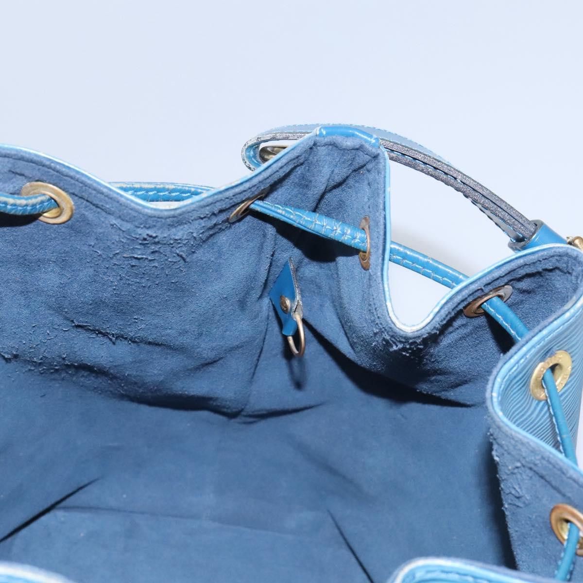 Louis Vuitton Noe Blue Leather Shoulder Bag (Pre-Owned) Size ONE SIZE - 16 Thumbnail