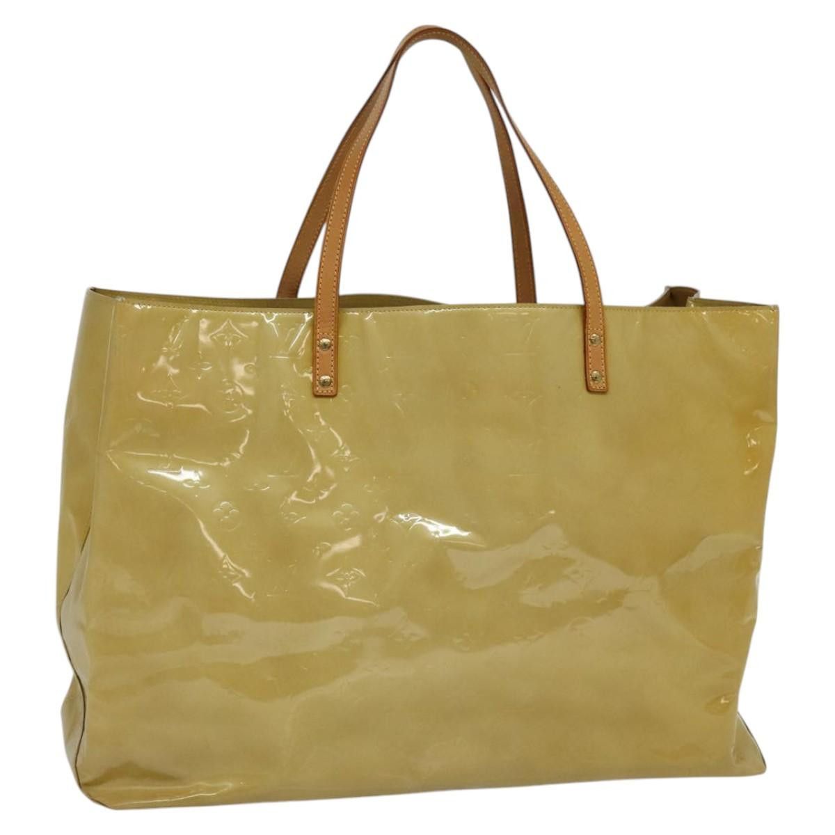 Louis Vuitton Reade Beige Patent Leather Tote Bag (Pre-Owned) Size ONE SIZE - 3 Thumbnail