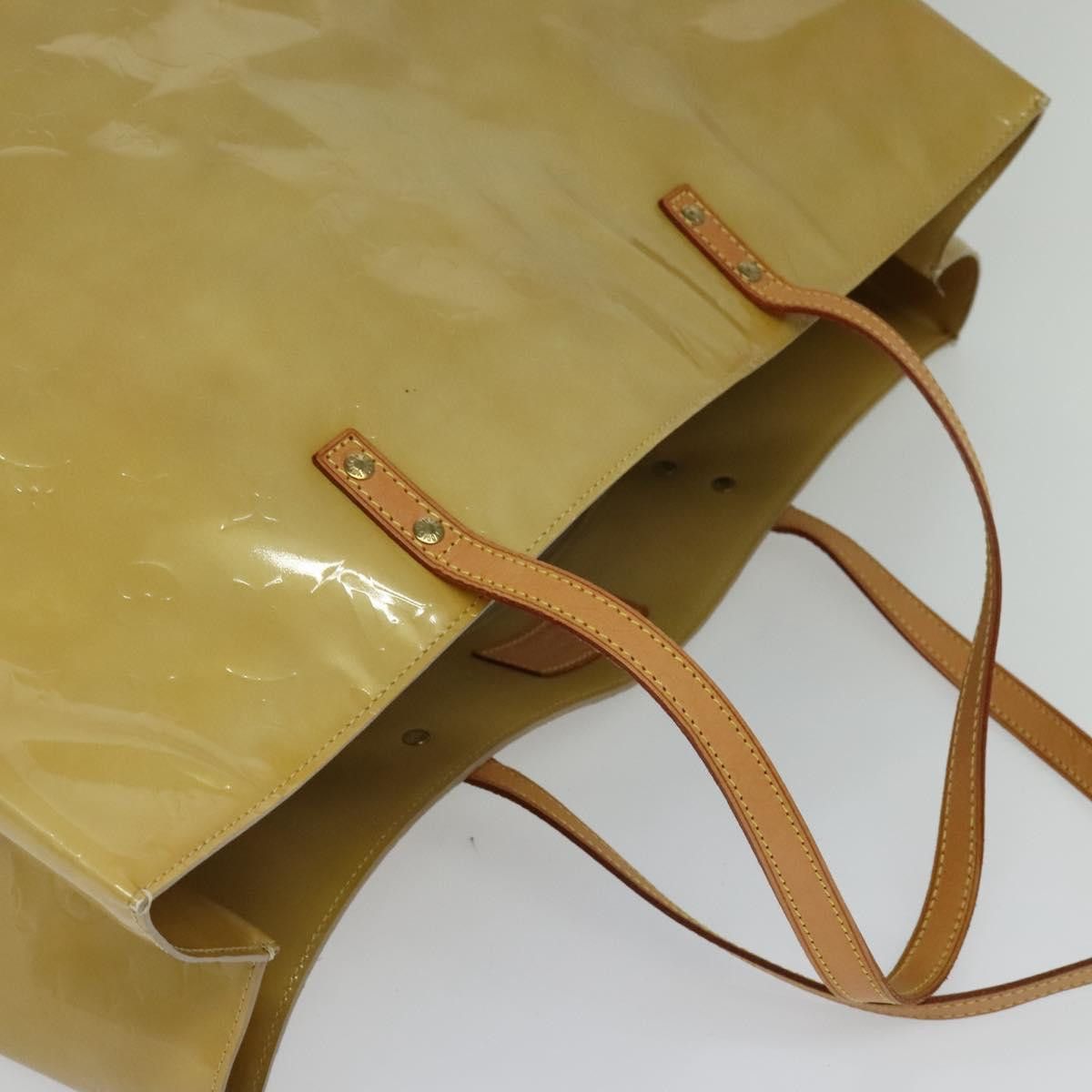 Louis Vuitton Reade Beige Patent Leather Tote Bag (Pre-Owned) Size ONE SIZE - 6 Thumbnail