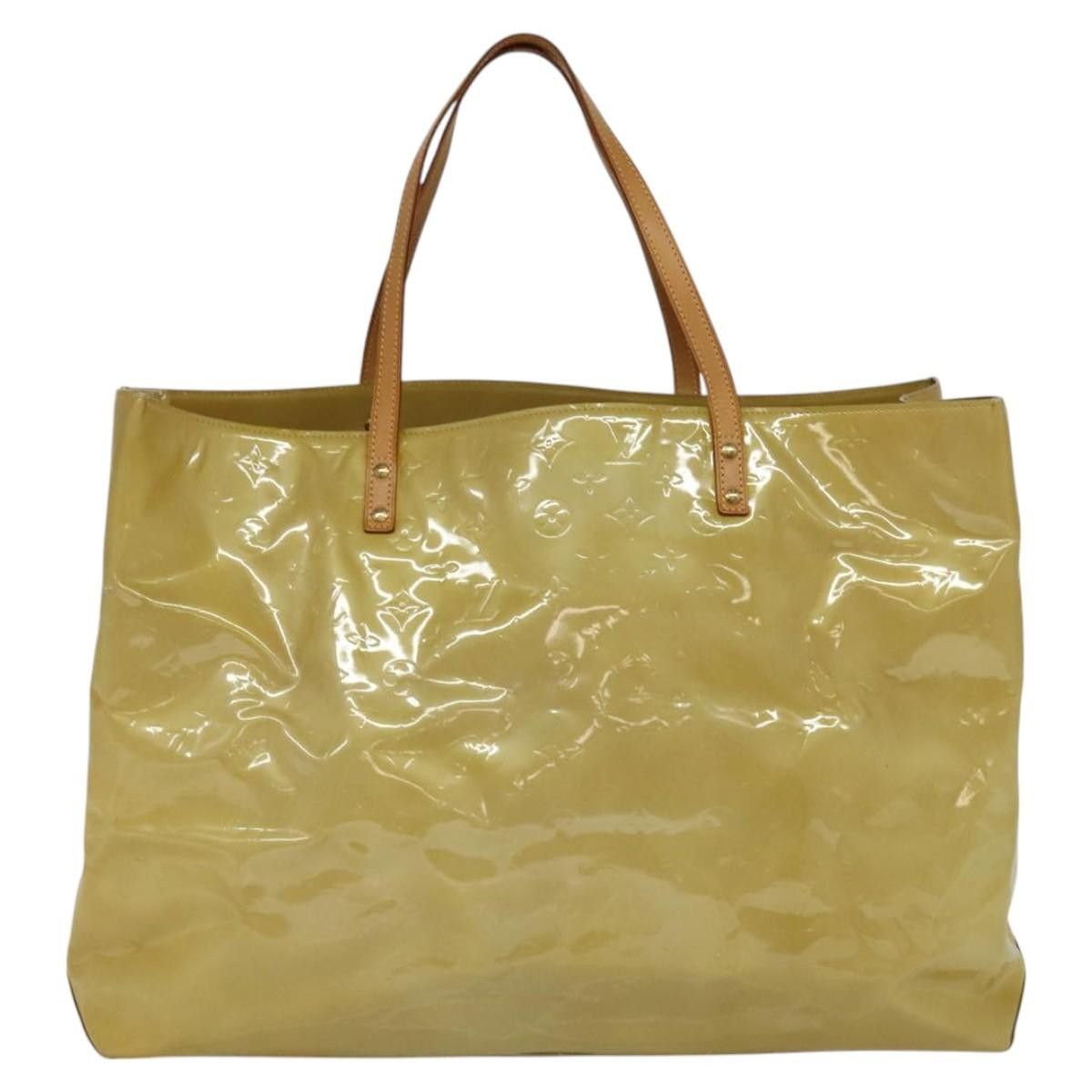 Louis Vuitton Reade Beige Patent Leather Tote Bag (Pre-Owned) Size ONE SIZE - 2 Thumbnail