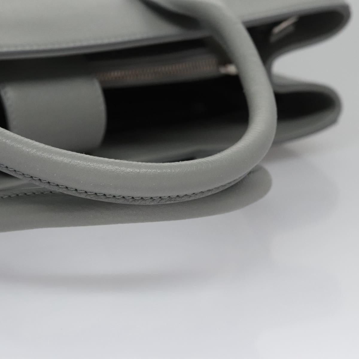 Chanel Executive Grey Leather Tote Bag (Pre-Owned) Size ONE SIZE - 7 Thumbnail