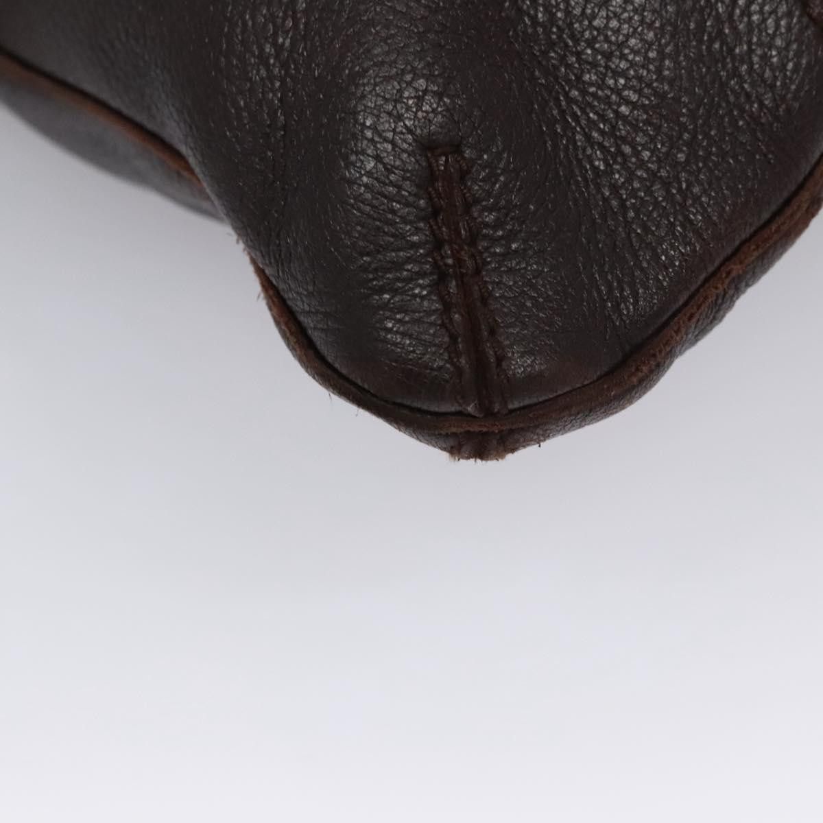 Bottega Veneta Hobo Burgundy Leather Shoulder Bag (Pre-Owned) Size ONE SIZE - 12 Thumbnail