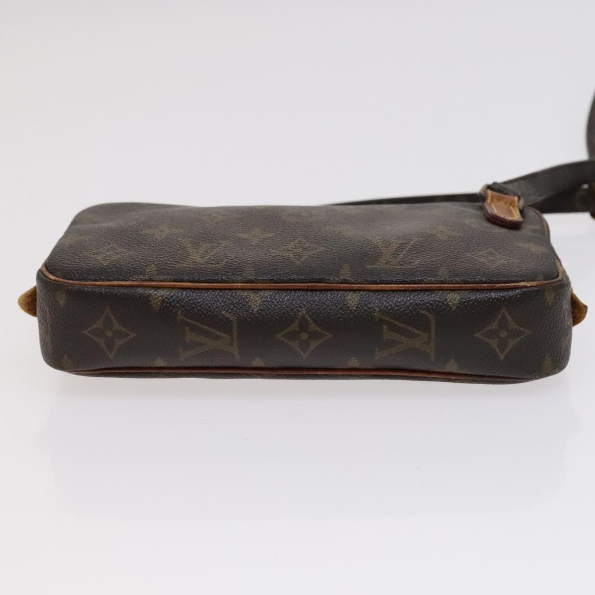 Louis Vuitton Marly Brown Canvas Shoulder Bag (Pre-Owned) Size ONE SIZE - 7 Thumbnail