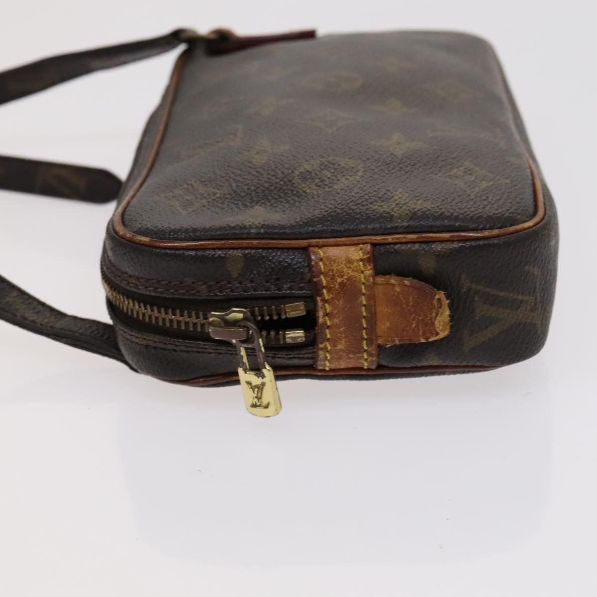 Louis Vuitton Marly Brown Canvas Shoulder Bag (Pre-Owned) Size ONE SIZE - 6 Thumbnail