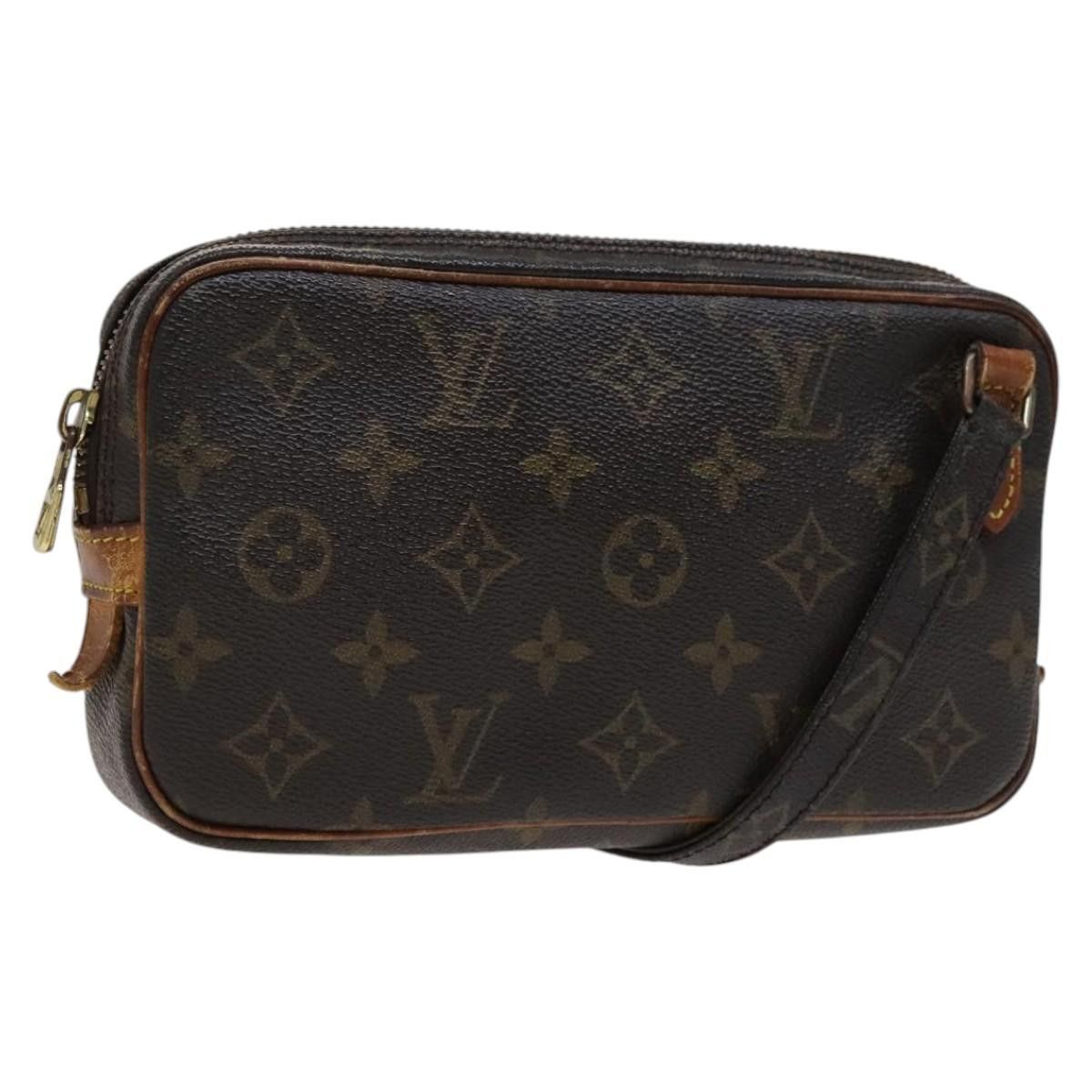 Louis Vuitton Marly Brown Canvas Shoulder Bag (Pre-Owned) Size ONE SIZE - 20 Thumbnail