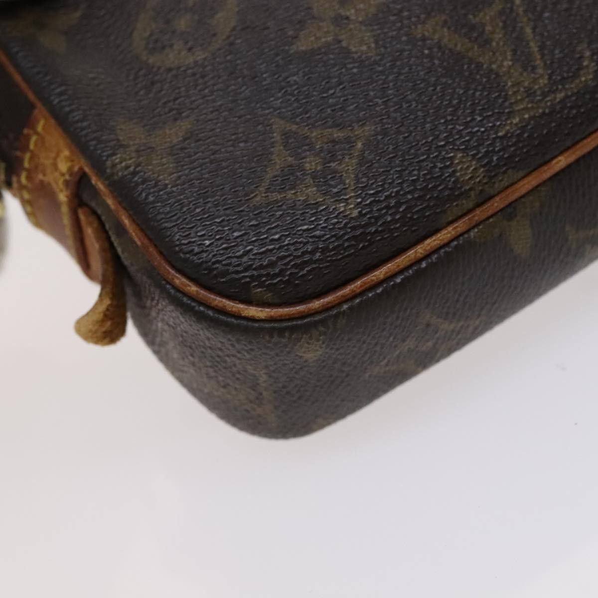 Louis Vuitton Marly Brown Canvas Shoulder Bag (Pre-Owned) Size ONE SIZE - 10 Thumbnail