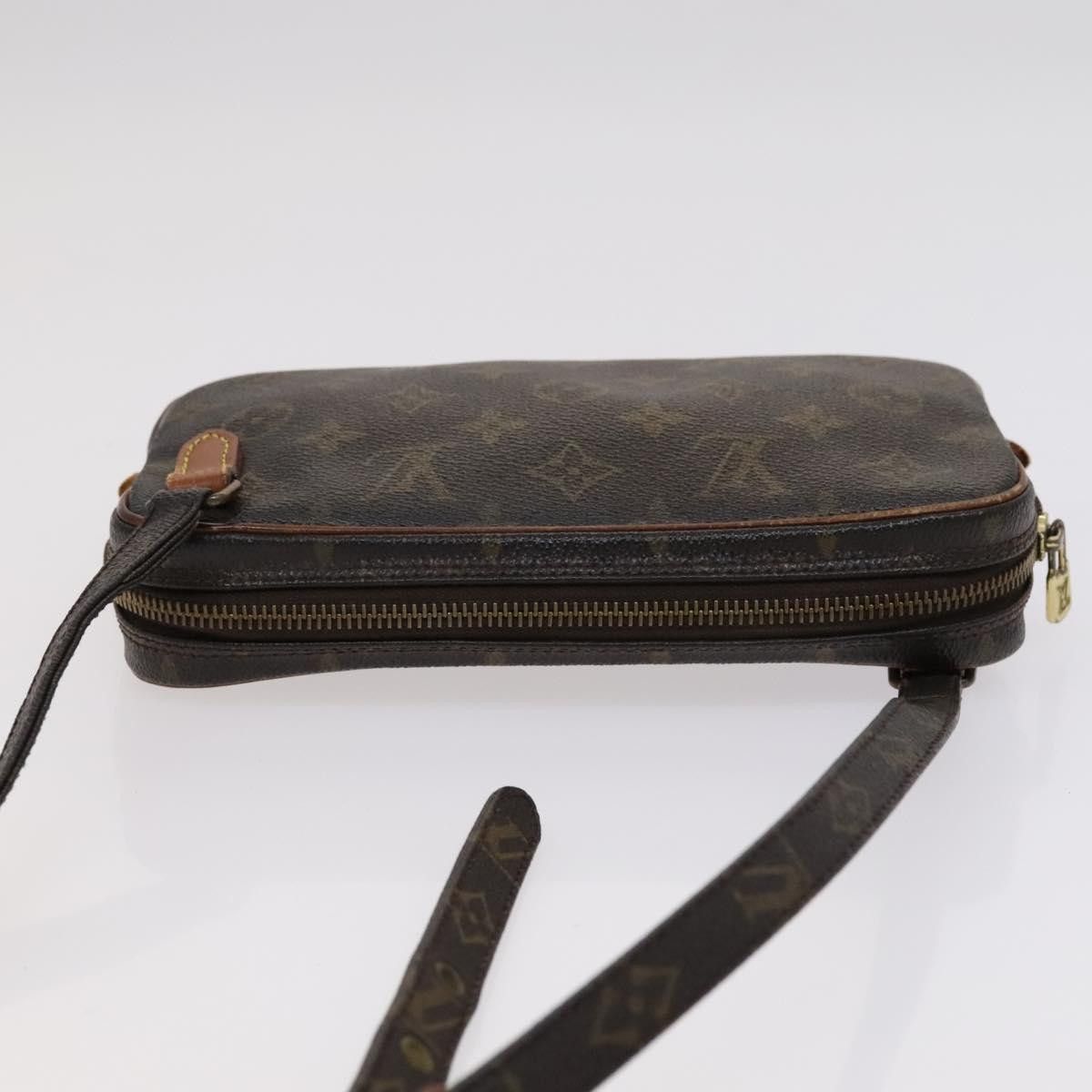Louis Vuitton Marly Brown Canvas Shoulder Bag (Pre-Owned) Size ONE SIZE - 8 Thumbnail