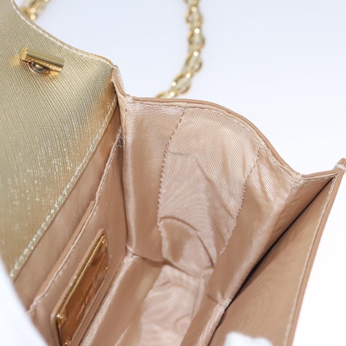 Salvatore Ferragamo Vara Gold Leather Shoulder Bag (Pre-Owned) Size ONE SIZE - 20 Thumbnail
