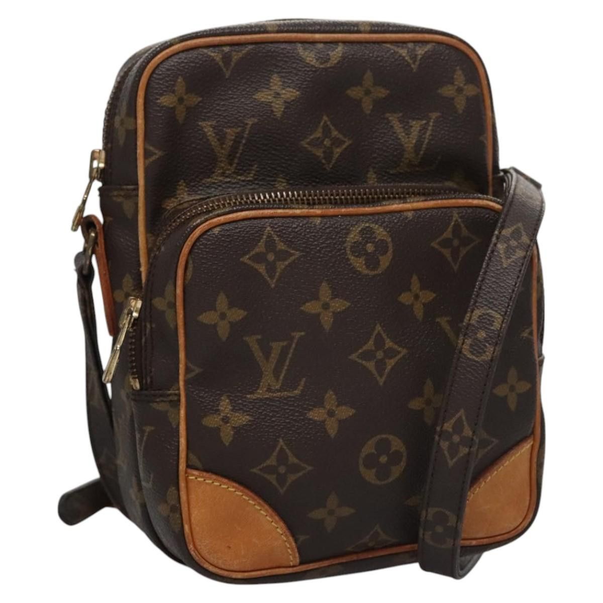 Louis Vuitton Amazon Brown Canvas Shoulder Bag (Pre-Owned) Size ONE SIZE - 3 Thumbnail
