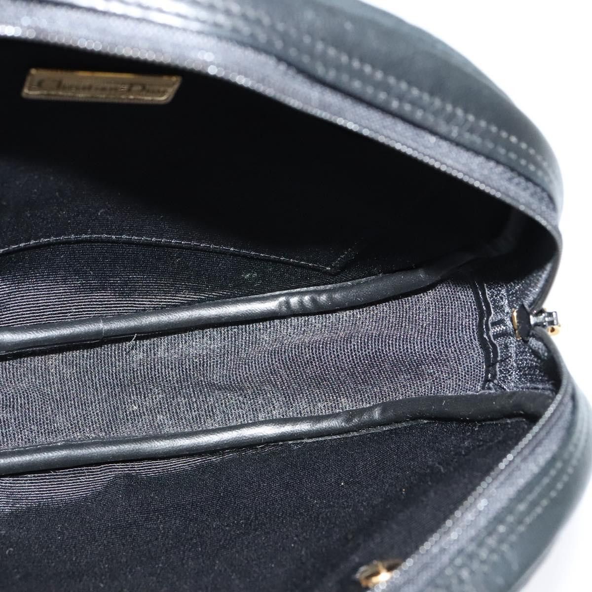 Dior -- Black Leather Shoulder Bag (Pre-Owned) Size ONE SIZE - 16 Thumbnail