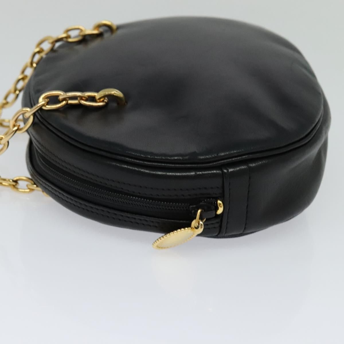 Dior -- Black Leather Shoulder Bag (Pre-Owned) Size ONE SIZE - 4 Thumbnail