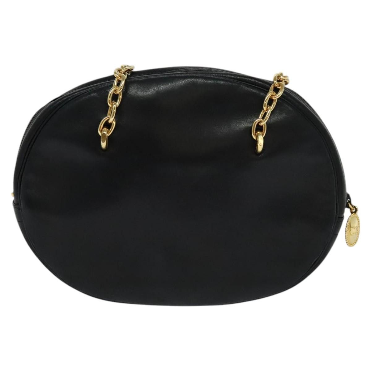 Dior -- Black Leather Shoulder Bag (Pre-Owned) Size ONE SIZE - 2 Thumbnail