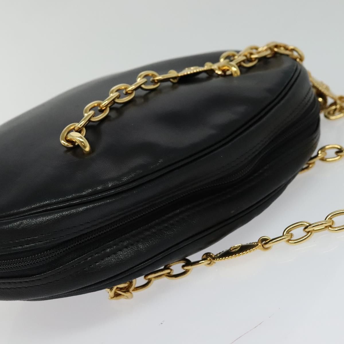 Dior -- Black Leather Shoulder Bag (Pre-Owned) Size ONE SIZE - 6 Thumbnail