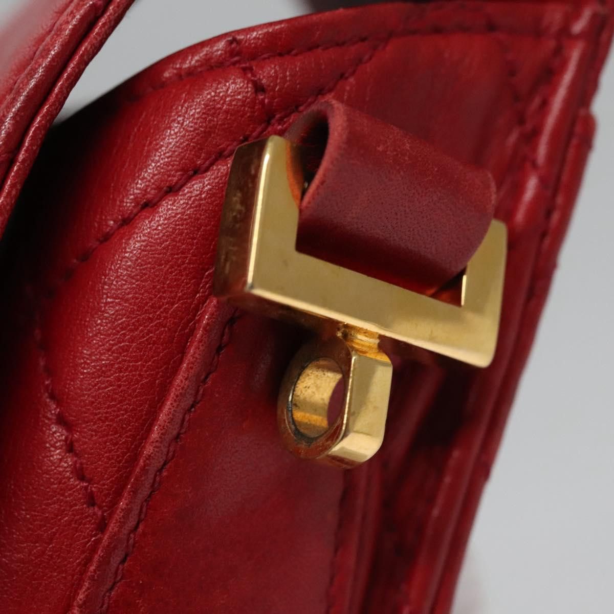 Chanel Phone Case Red Leather Clutch Bag (Pre-Owned) Size ONE SIZE - 11 Thumbnail