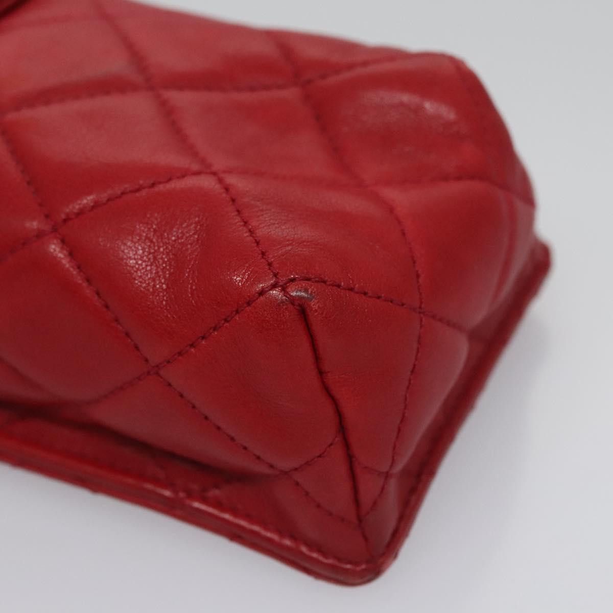 Chanel Phone Case Red Leather Clutch Bag (Pre-Owned) Size ONE SIZE - 6 Thumbnail