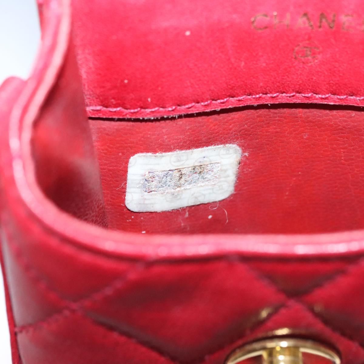 Chanel Phone Case Red Leather Clutch Bag (Pre-Owned) Size ONE SIZE - 15 Thumbnail