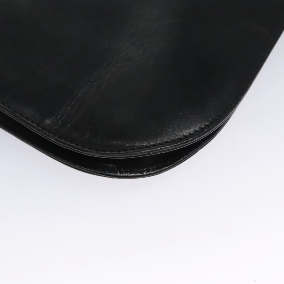 Salvatore Ferragamo Black Leather Shoulder Bag (Pre-Owned) Size ONE SIZE - 9 Thumbnail