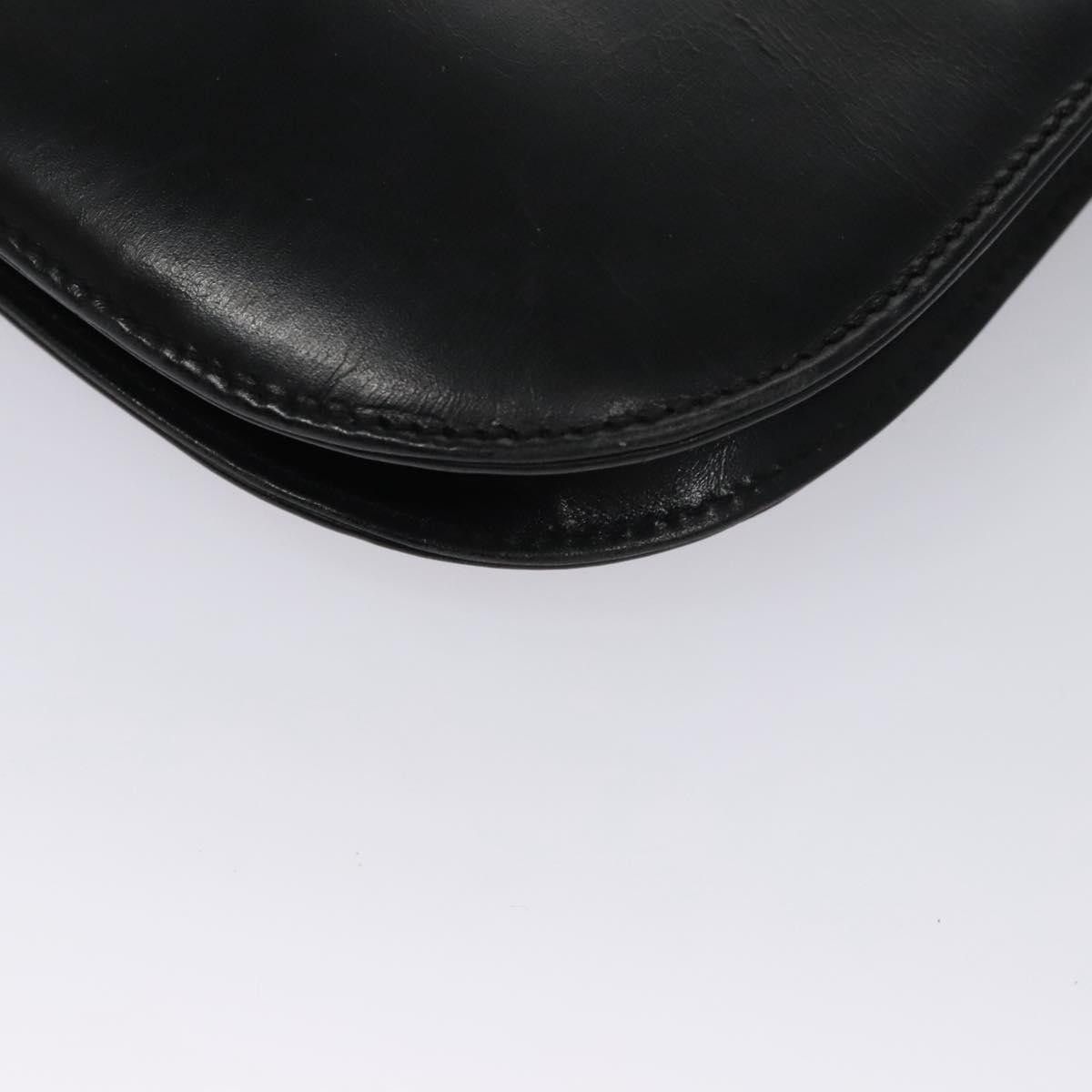 Salvatore Ferragamo Black Leather Shoulder Bag (Pre-Owned) Size ONE SIZE - 10 Thumbnail