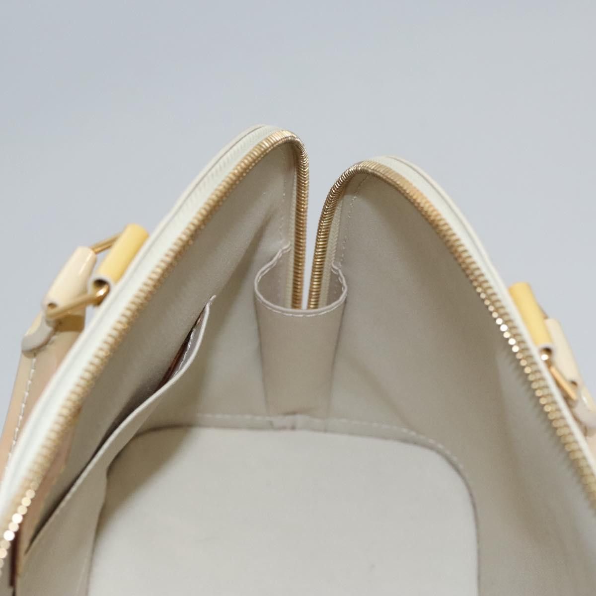 Louis Vuitton Alma Burgundy Patent Leather Handbag (Pre-Owned) Size ONE SIZE - 17 Thumbnail