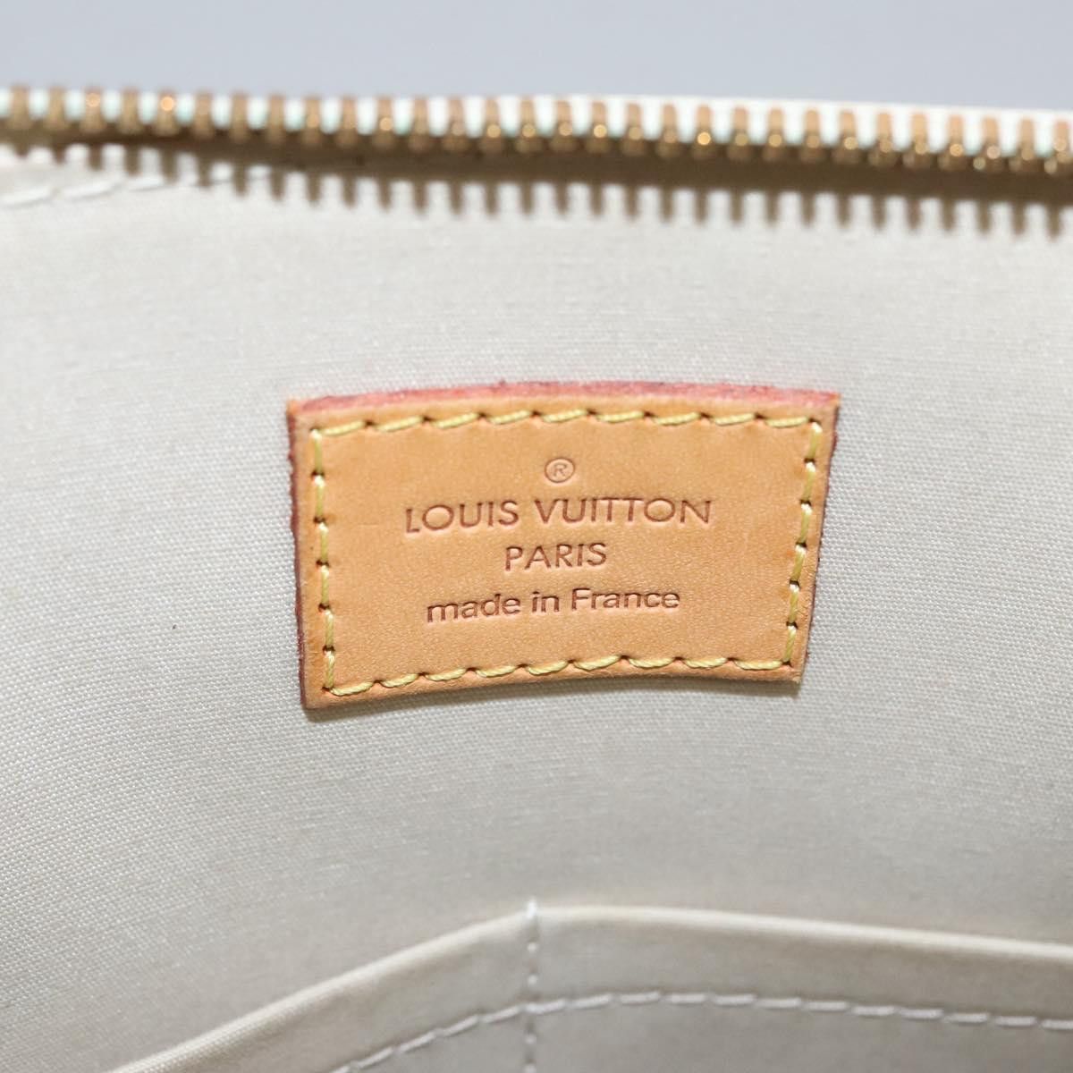 Louis Vuitton Alma Burgundy Patent Leather Handbag (Pre-Owned) Size ONE SIZE - 15 Thumbnail