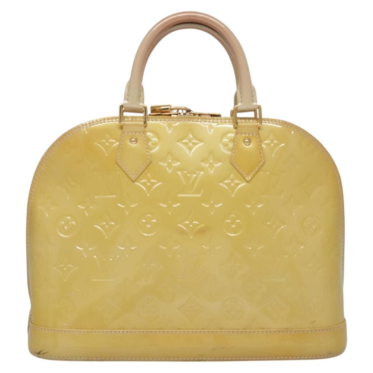 Louis Vuitton Alma Burgundy Patent Leather Handbag (Pre-Owned) Size ONE SIZE - 2 Thumbnail
