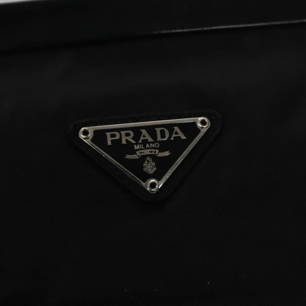 Prada Tessuto Black Synthetic Shoulder Bag (Pre-Owned) Size ONE SIZE - 14 Thumbnail