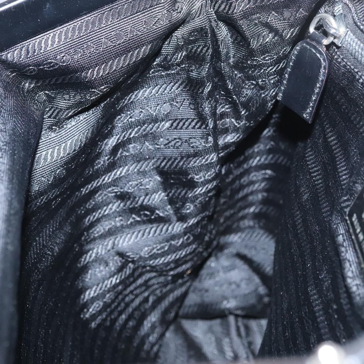 Prada Tessuto Black Synthetic Shoulder Bag (Pre-Owned) Size ONE SIZE - 16 Thumbnail