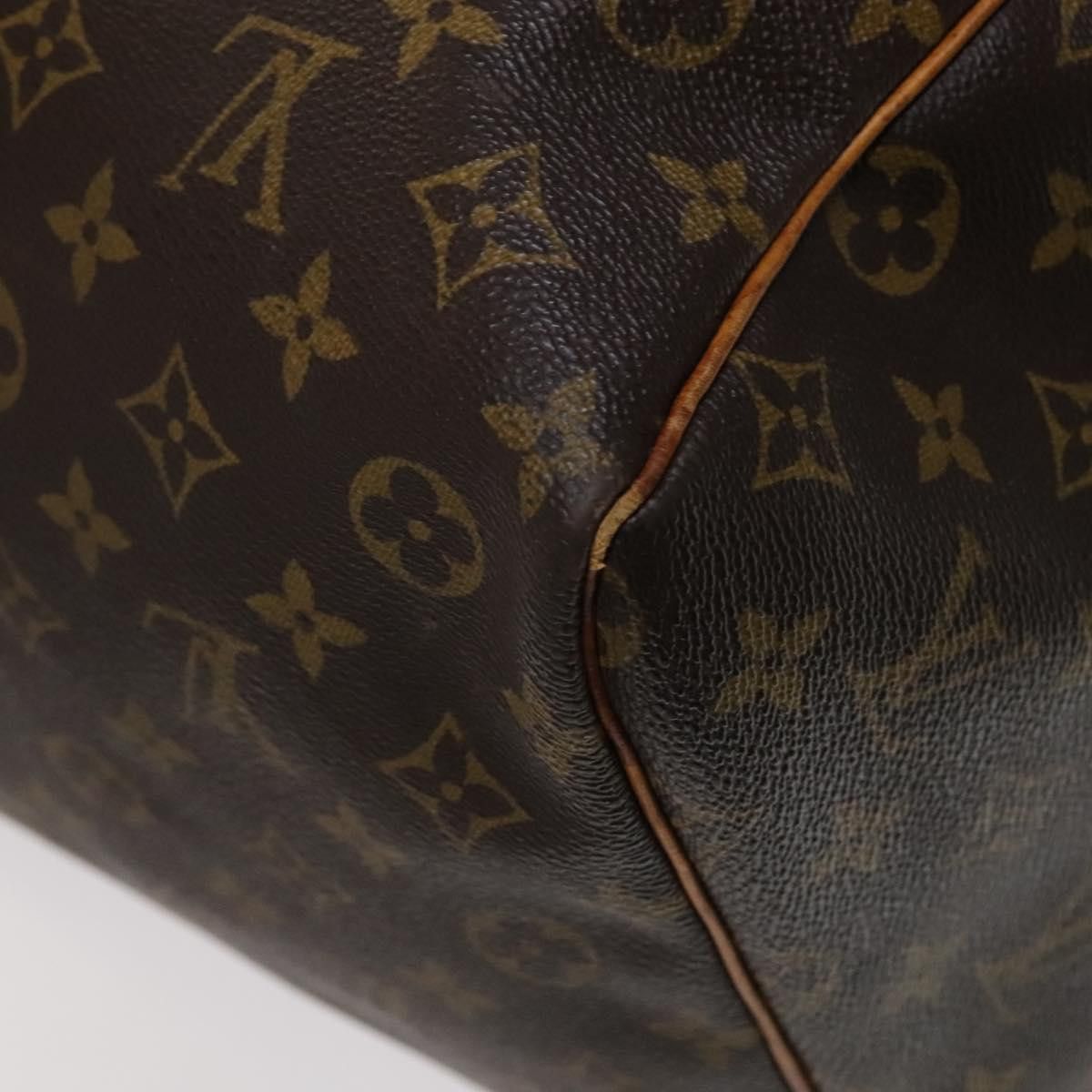 Louis Vuitton Keepall 60 Brown Canvas Travel Bag (Pre-Owned) Size ONE SIZE - 12 Thumbnail