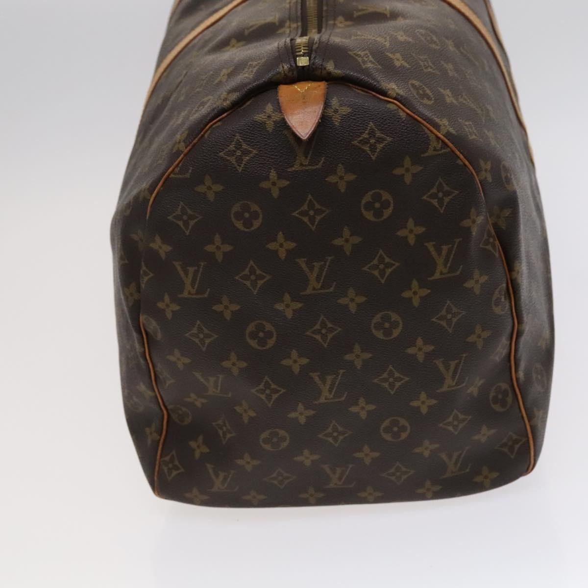 Louis Vuitton Keepall 60 Brown Canvas Travel Bag (Pre-Owned) Size ONE SIZE - 5 Thumbnail