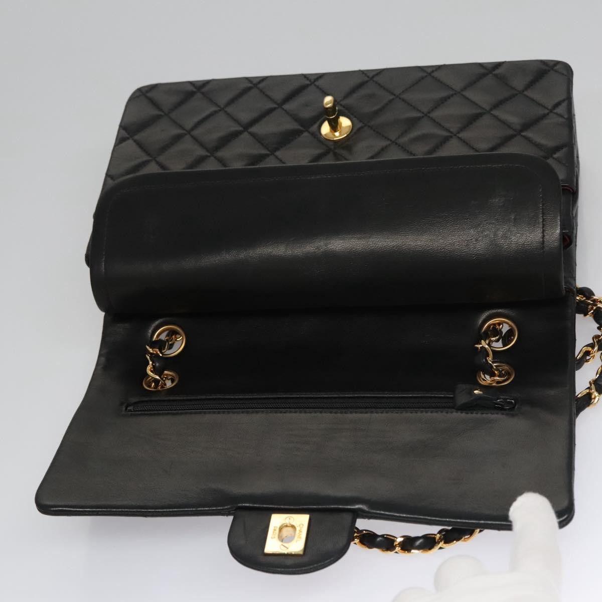 Chanel Timeless Black Leather Shoulder Bag (Pre-Owned) Size ONE SIZE - 15 Thumbnail