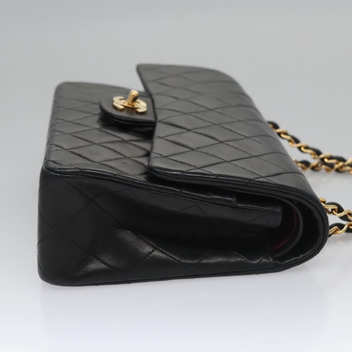 Chanel Timeless Black Leather Shoulder Bag (Pre-Owned) Size ONE SIZE - 4 Thumbnail