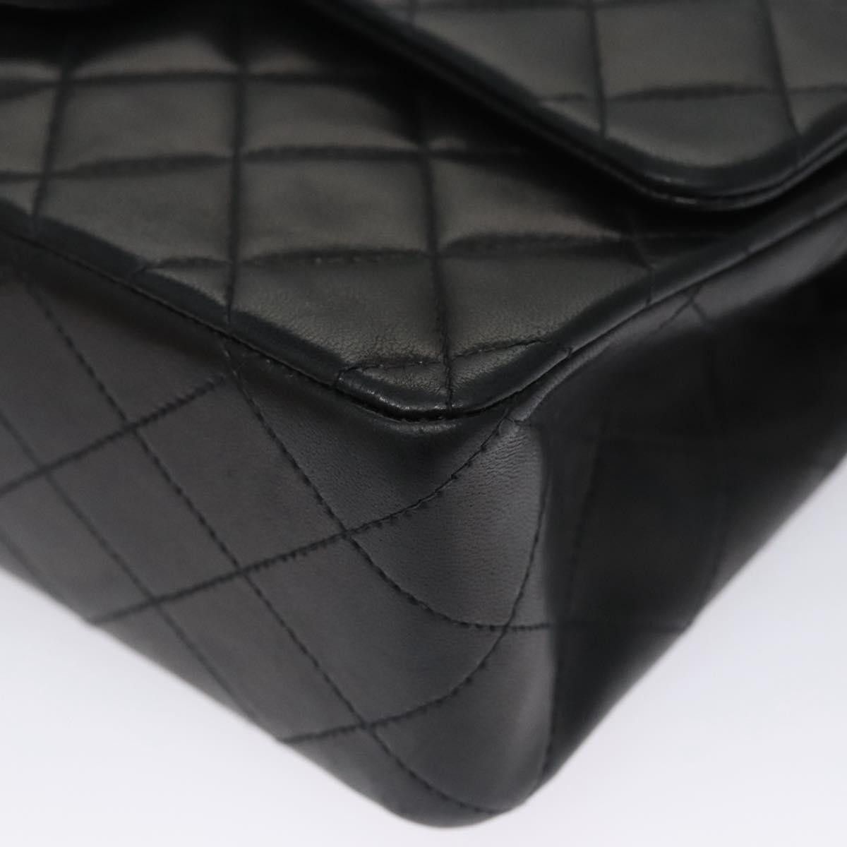Chanel Timeless Black Leather Shoulder Bag (Pre-Owned) Size ONE SIZE - 11 Thumbnail