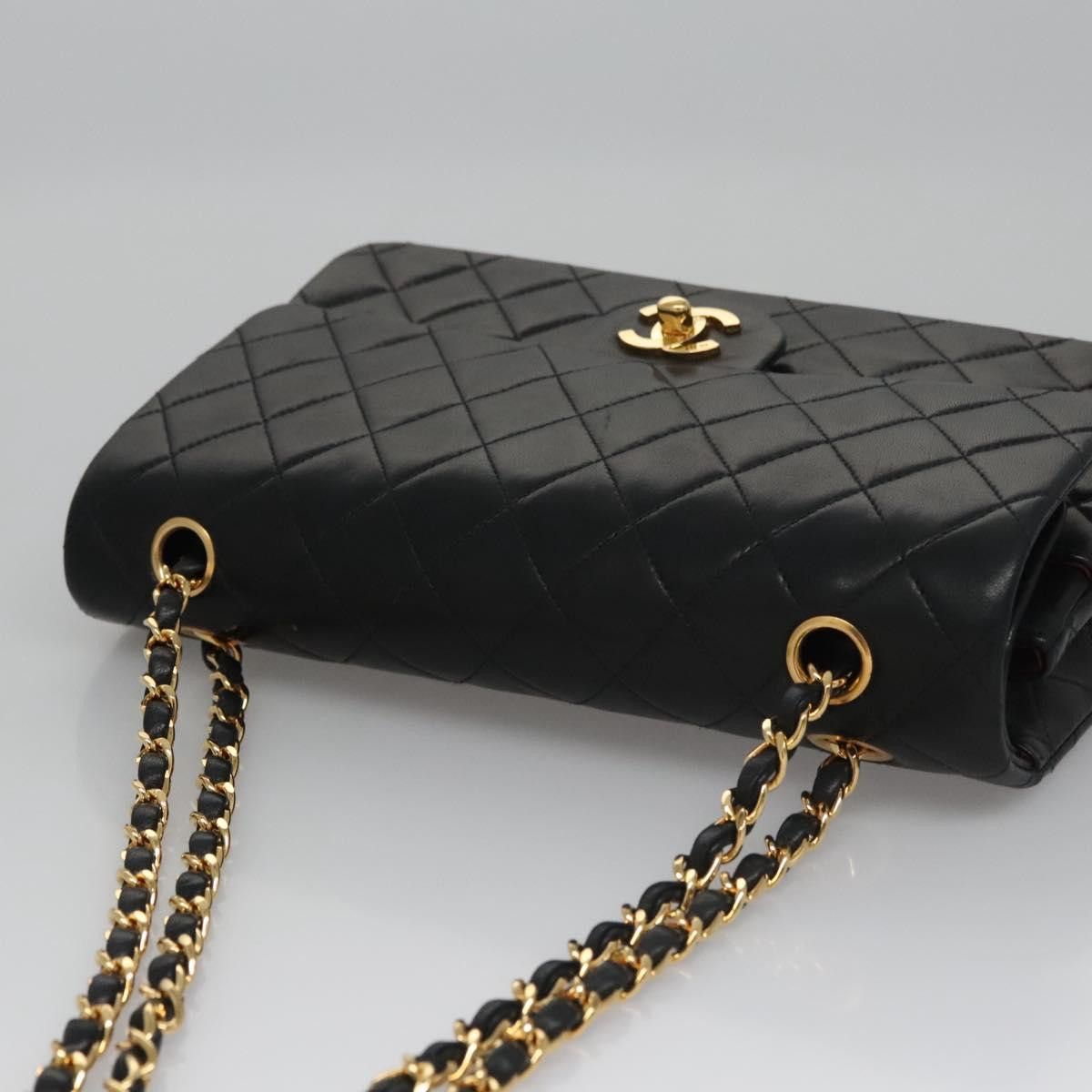 Chanel Timeless Black Leather Shoulder Bag (Pre-Owned) Size ONE SIZE - 6 Thumbnail
