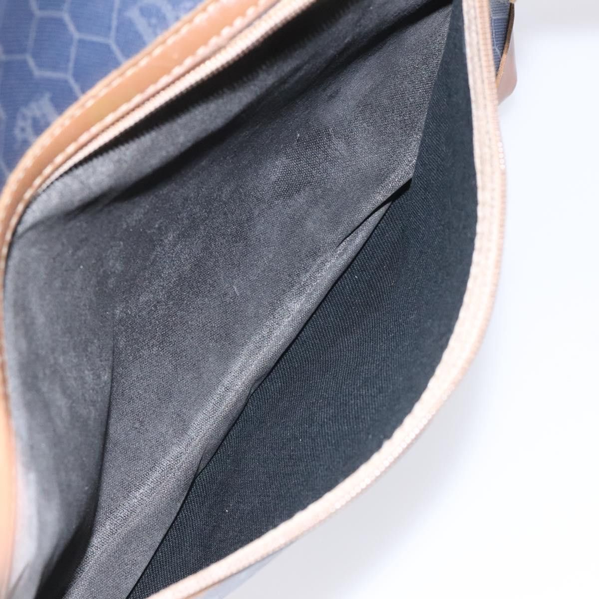 Dior Honeycomb Navy Canvas Clutch Bag (Pre-Owned) Size ONE SIZE - 19 Thumbnail