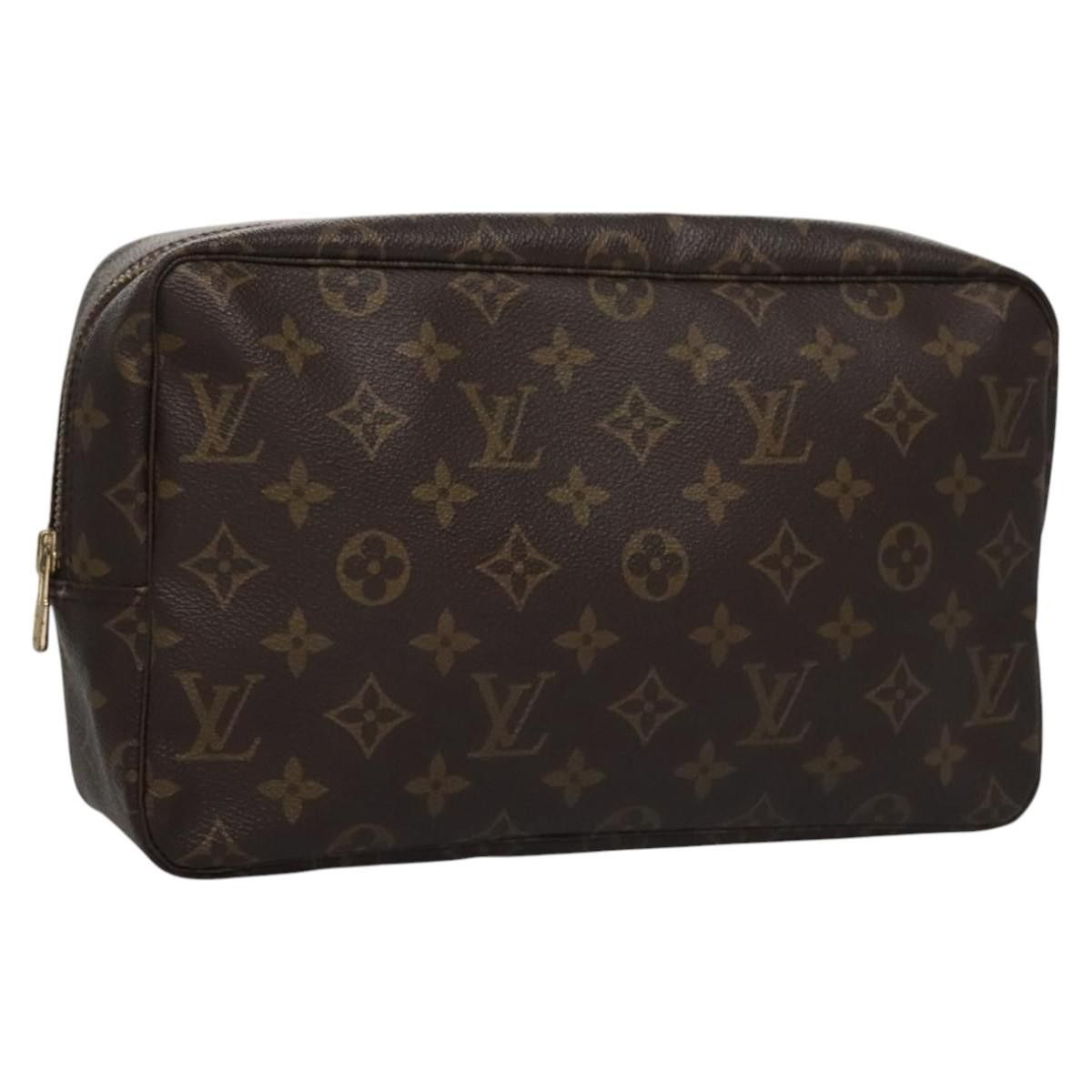Louis Vuitton Trousse Toilette 28 Brown Canvas Clutch Bag (Pre-Owned) Size ONE SIZE - 3 Thumbnail