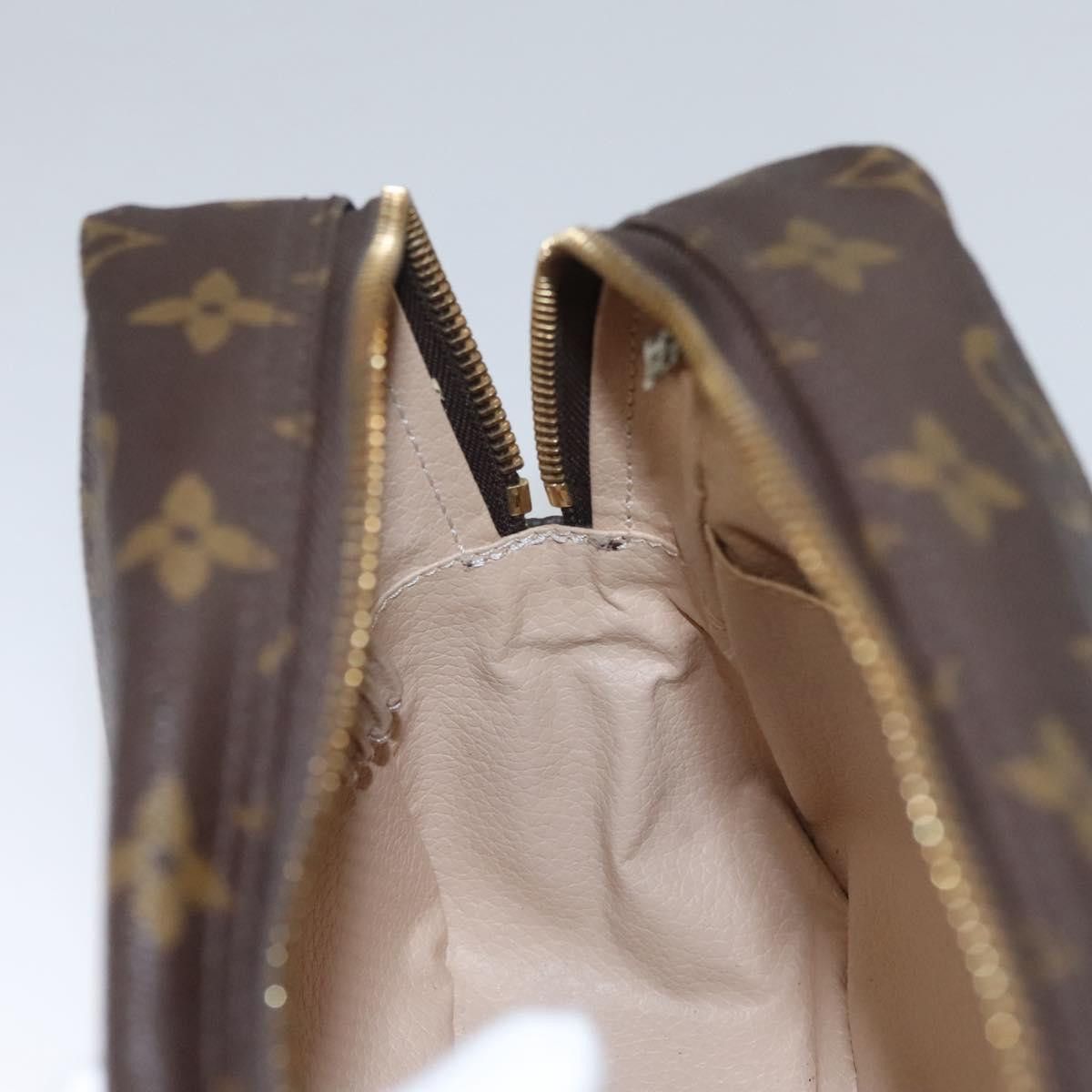 Louis Vuitton Trousse Toilette 28 Brown Canvas Clutch Bag (Pre-Owned) Size ONE SIZE - 14 Thumbnail