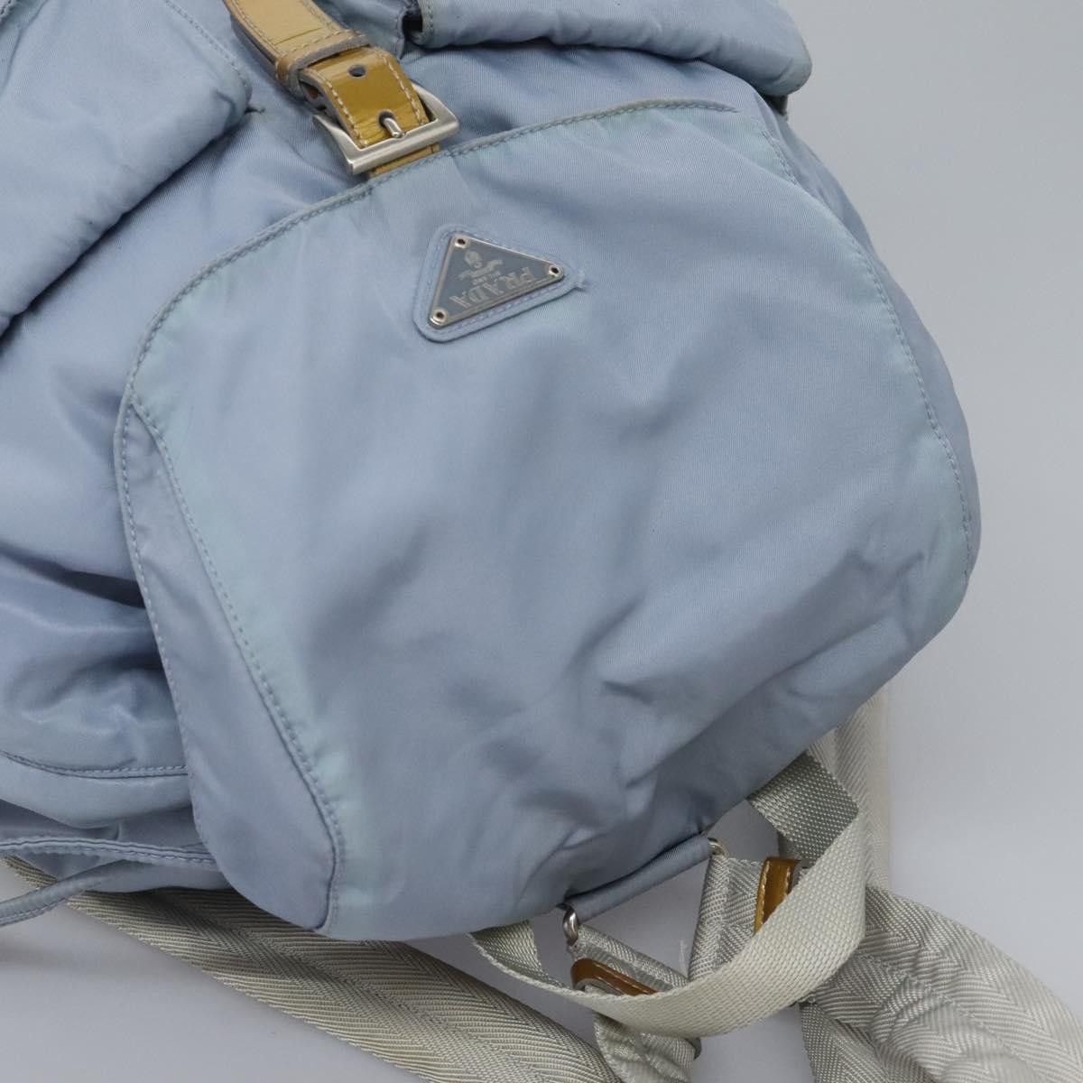 Prada Re-Nylon Blue Synthetic Backpack Bag (Pre-Owned) Size ONE SIZE - 5 Thumbnail