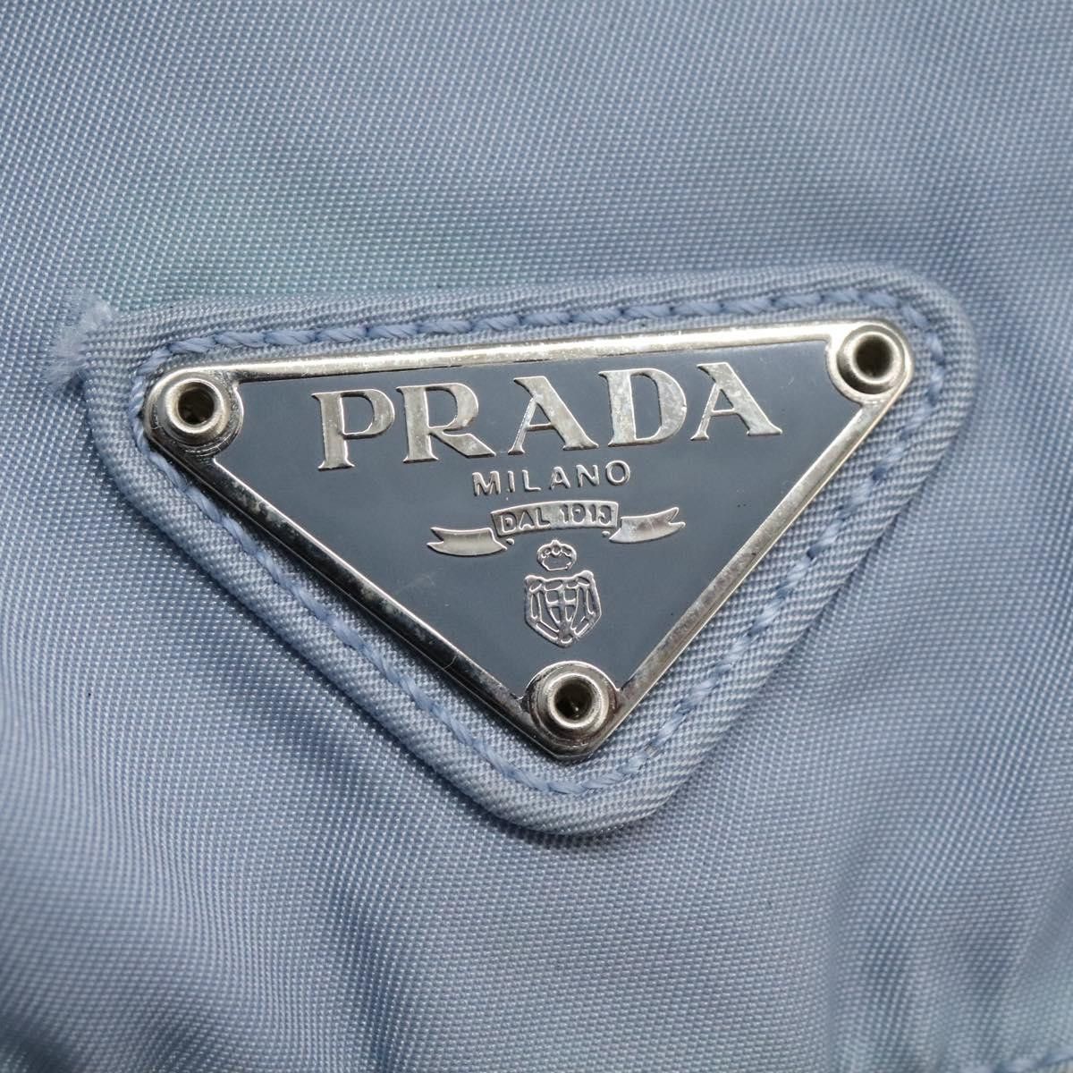 Prada Re-Nylon Blue Synthetic Backpack Bag (Pre-Owned) Size ONE SIZE - 20 Thumbnail