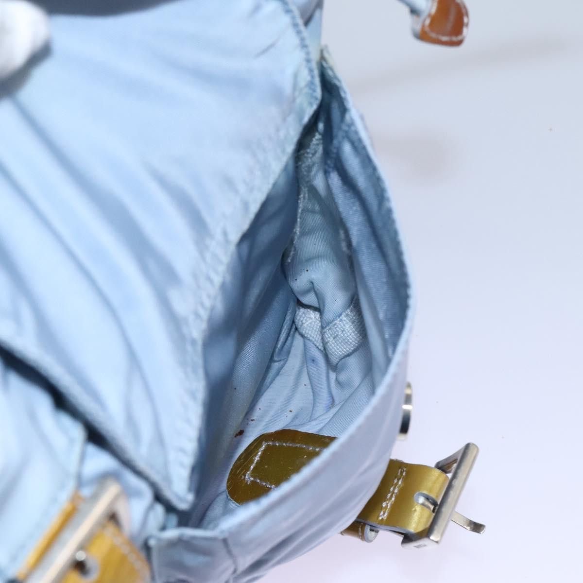 Prada Re-Nylon Blue Synthetic Backpack Bag (Pre-Owned) Size ONE SIZE - 19 Thumbnail