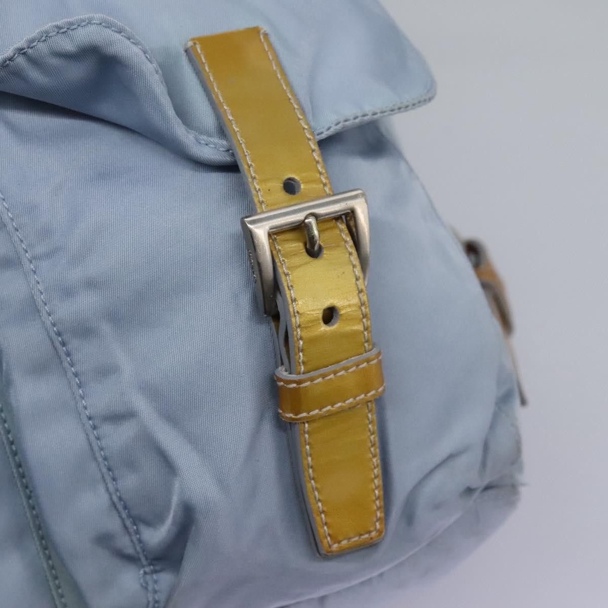 Prada Re-Nylon Blue Synthetic Backpack Bag (Pre-Owned) Size ONE SIZE - 17 Thumbnail