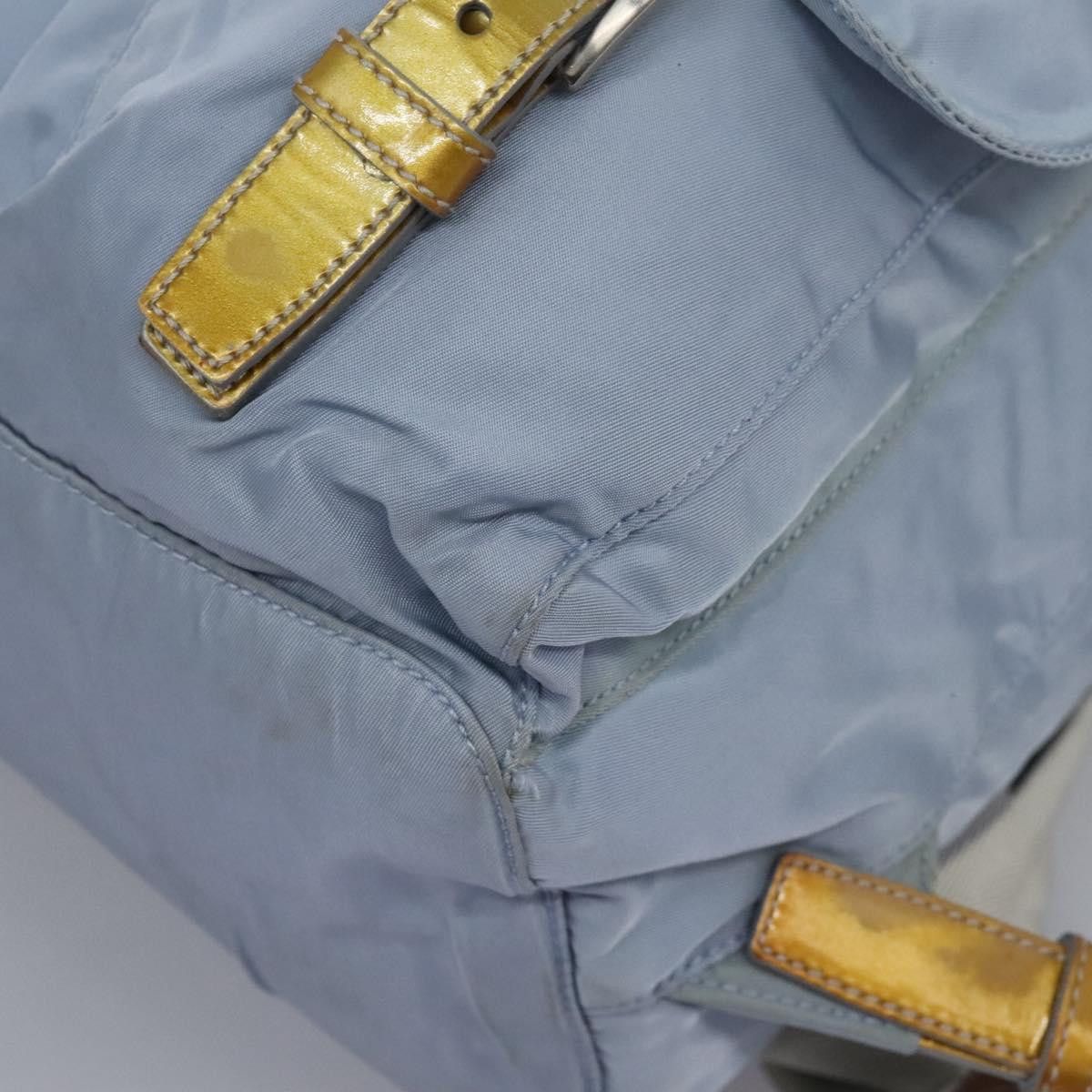 Prada Re-Nylon Blue Synthetic Backpack Bag (Pre-Owned) Size ONE SIZE - 12 Thumbnail
