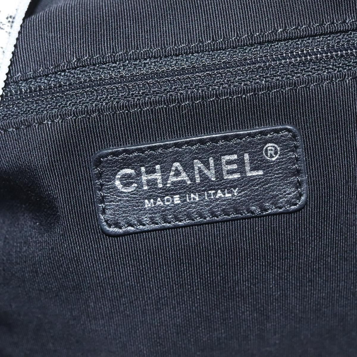 Chanel Cambon White Velvet Handbag (Pre-Owned) Size ONE SIZE - 16 Thumbnail