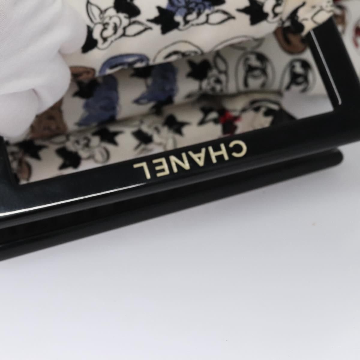 Chanel Cambon White Velvet Handbag (Pre-Owned) Size ONE SIZE - 11 Thumbnail