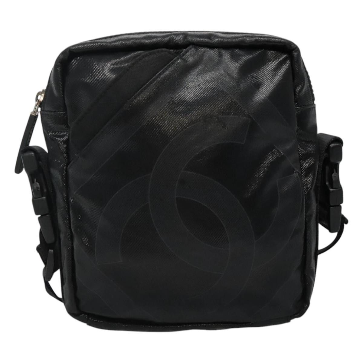Chanel Sport Line Black Canvas Shoulder Bag (Pre-Owned) Size ONE SIZE - 2 Thumbnail