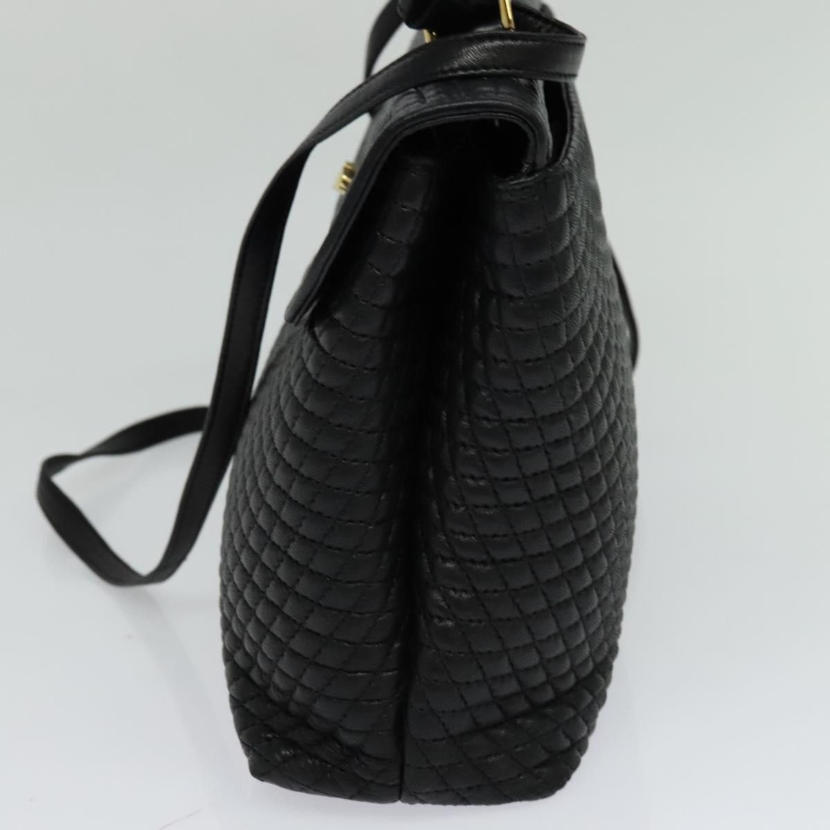 Bally Black Leather Handbag (Pre-Owned) Size ONE SIZE - 4 Thumbnail
