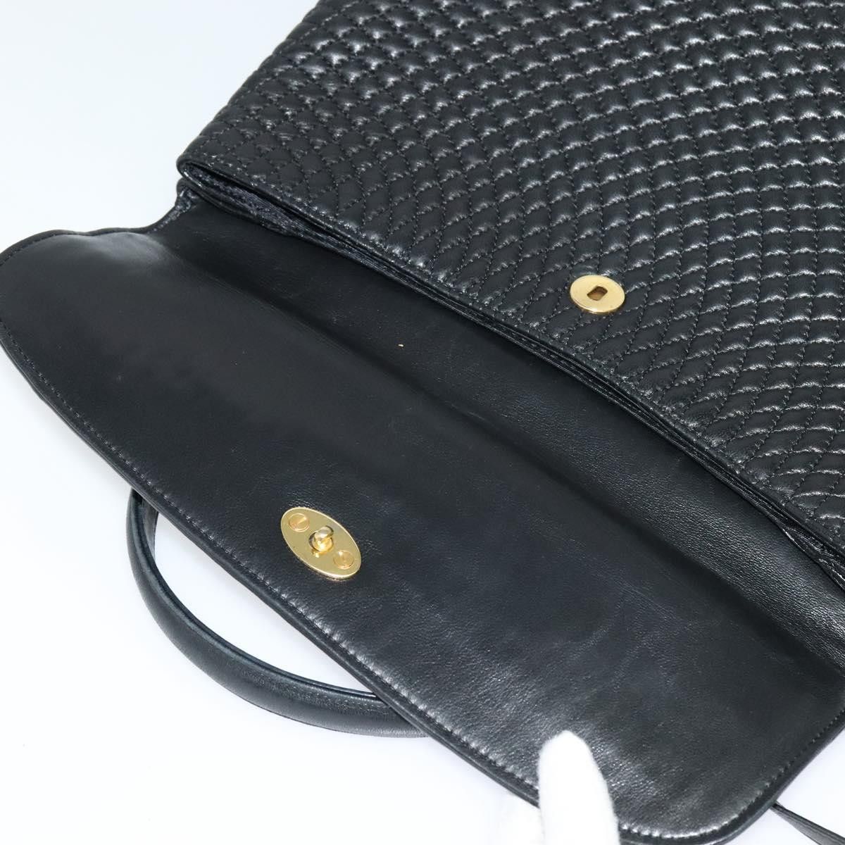 Bally Black Leather Handbag (Pre-Owned) Size ONE SIZE - 19 Thumbnail